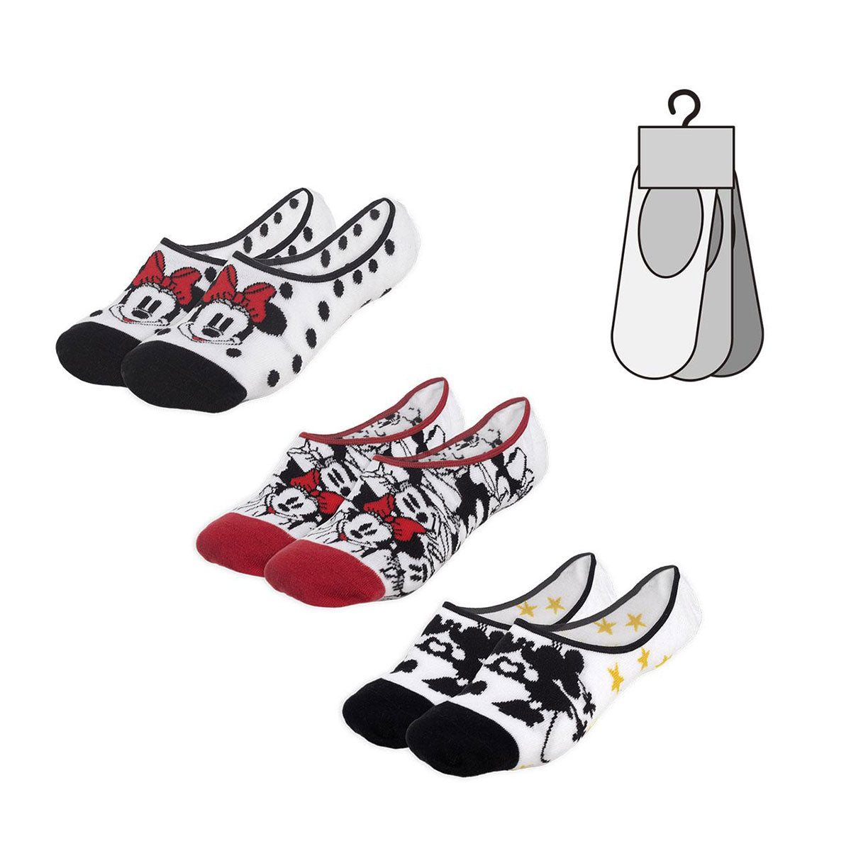 Pack meias 3 MINNIE