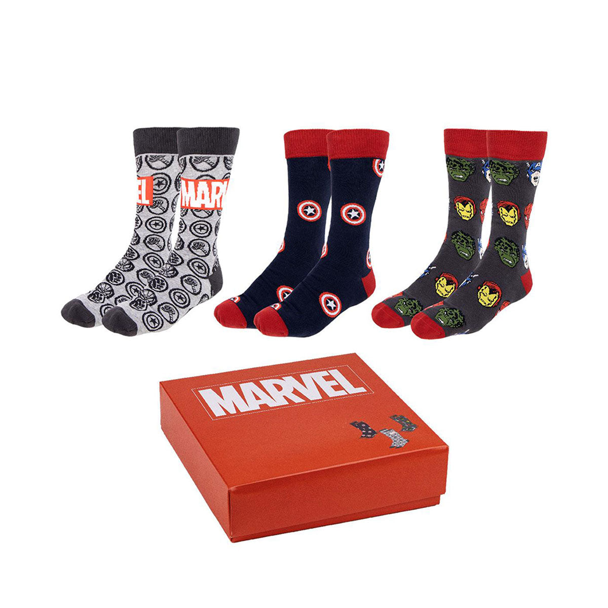 Pack 3 Meias MARVEL
