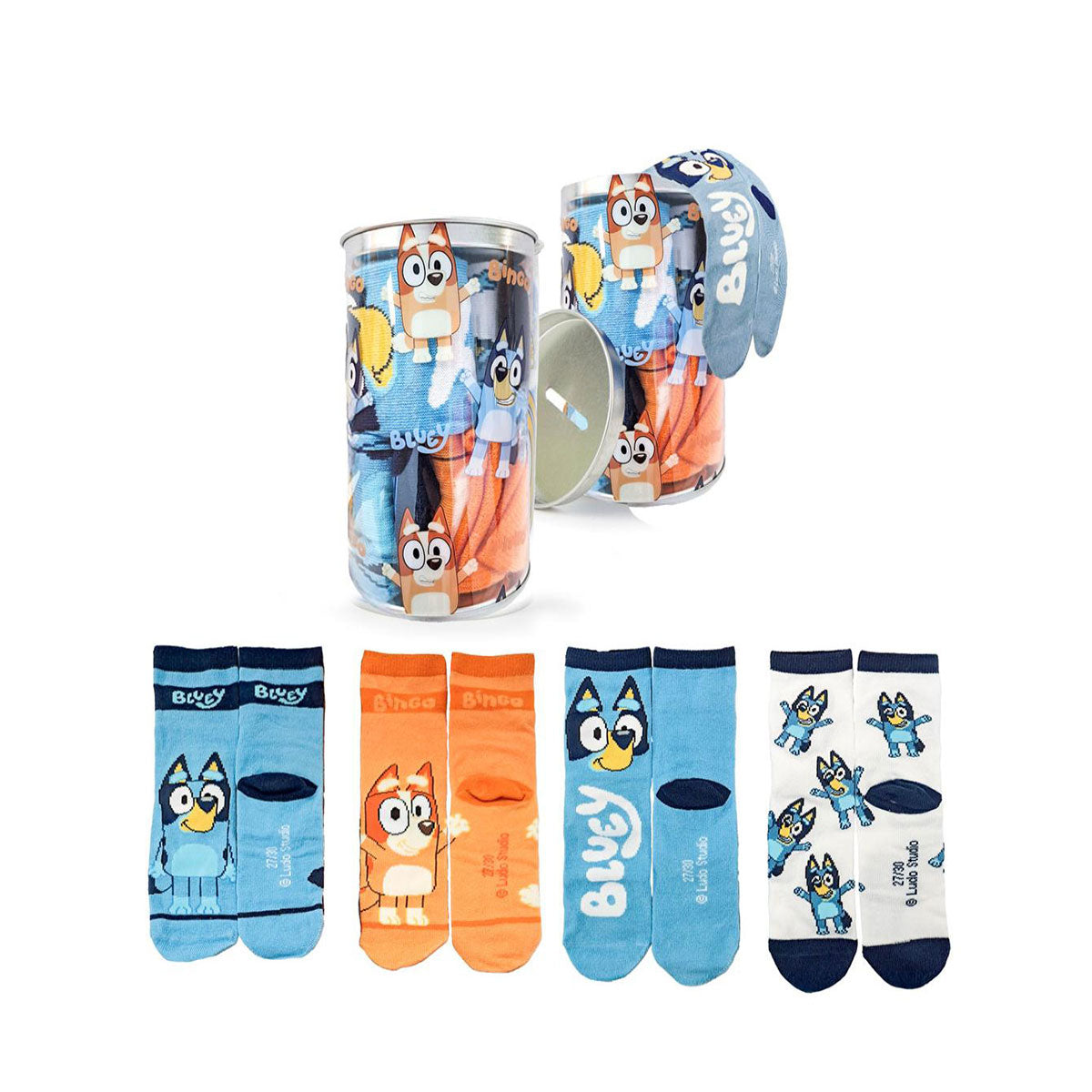 Pack 4 Pares Meias BLUEY