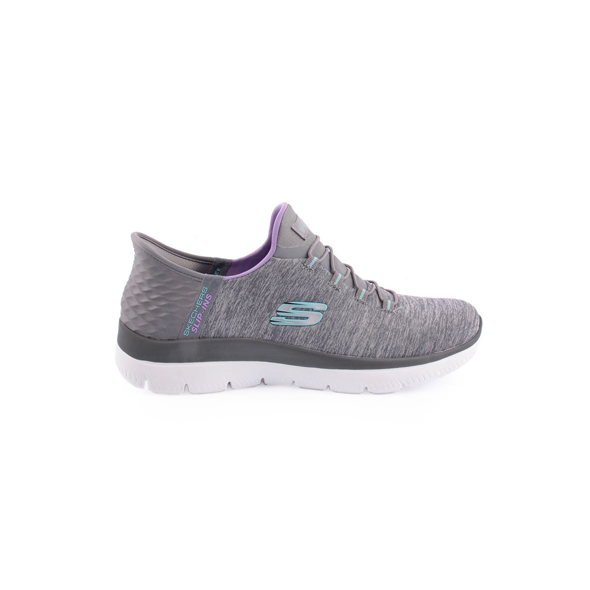 Sapatilha SKECHERS Heathered Mesh Bungee
