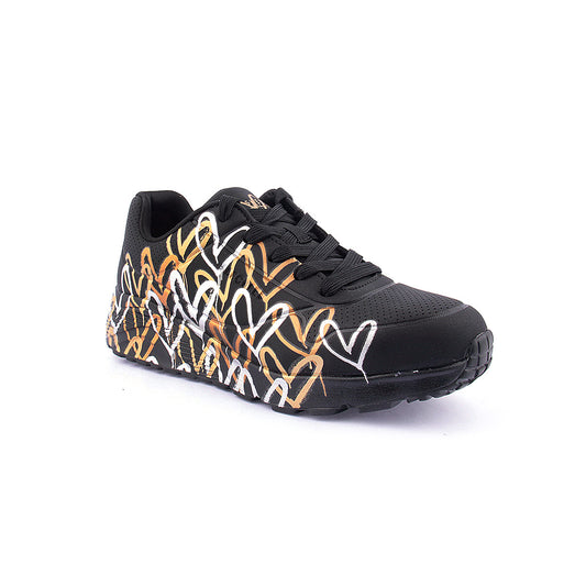 Sapatilha Skechers Uno Lite - Metallic Love
