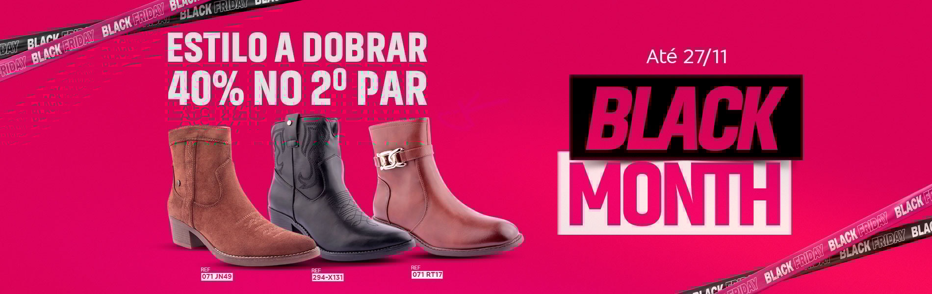 HOME - Black Month - 40% desconto 2P