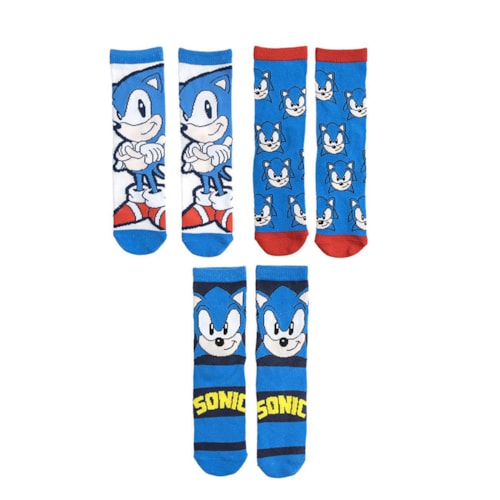 Pack 3 Meias SONIC